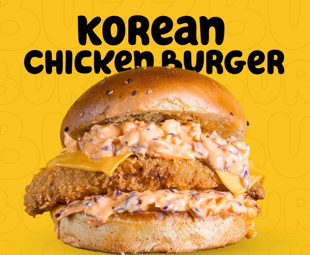 Korean Chicken Burger